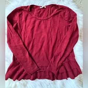 Caslon size XS Red Women's Top